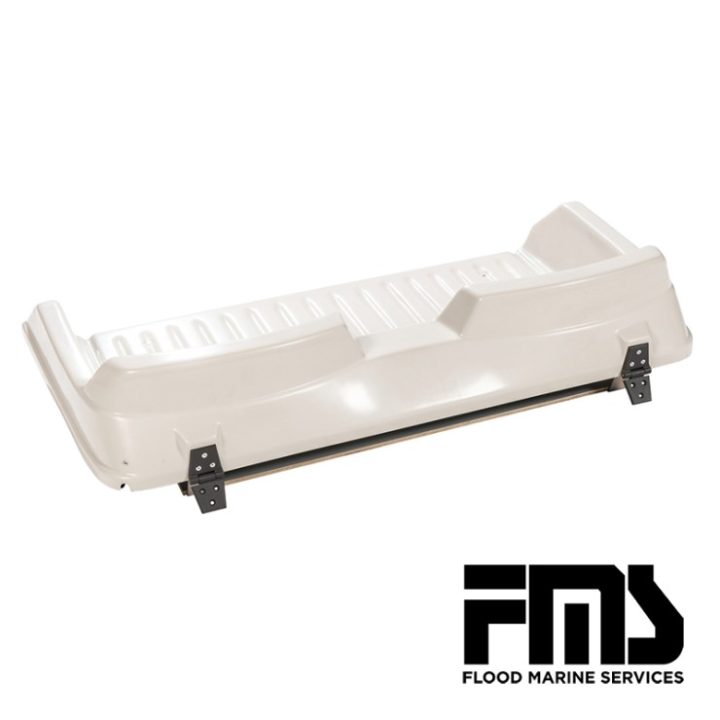 Rear seat, ABS, incl. plywood + hinges (T-415)