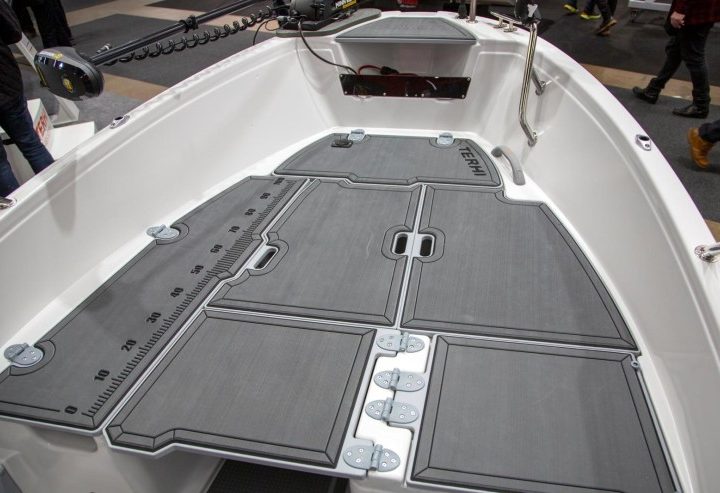 Seat padding set, thin, adhesive, for seats+sunbed, dark grey 445/450