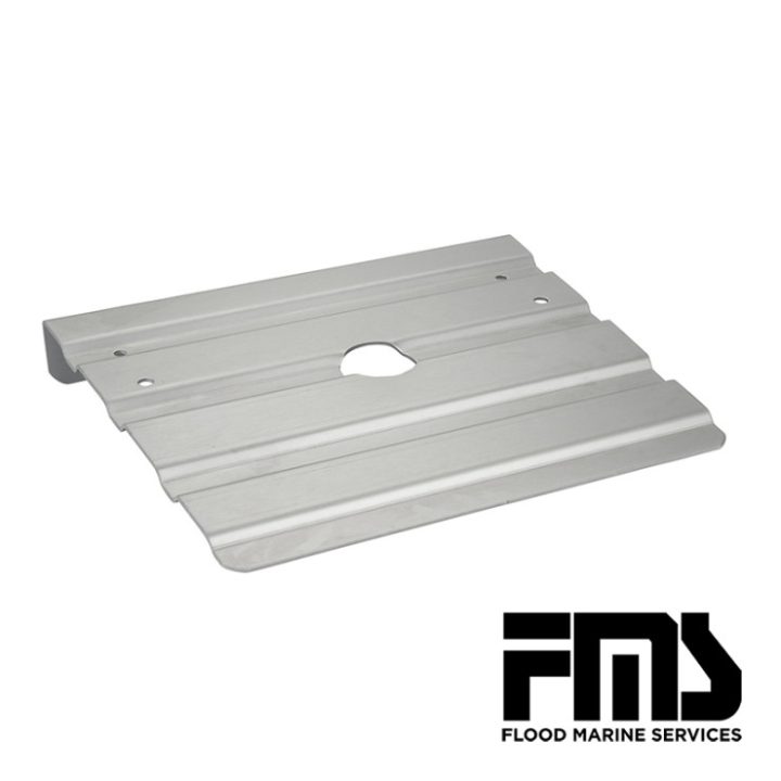 Outer transom plate, alum. (Sea Fun)
