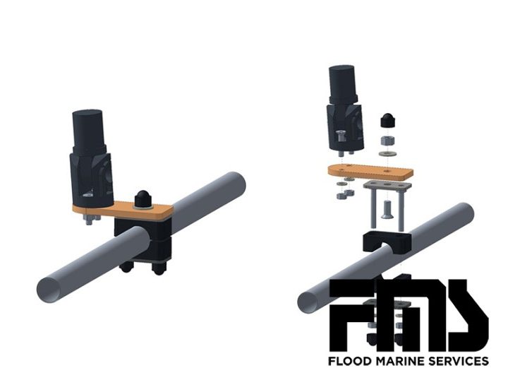 Adapter package for  fishing arch aluminium 475/480 BR