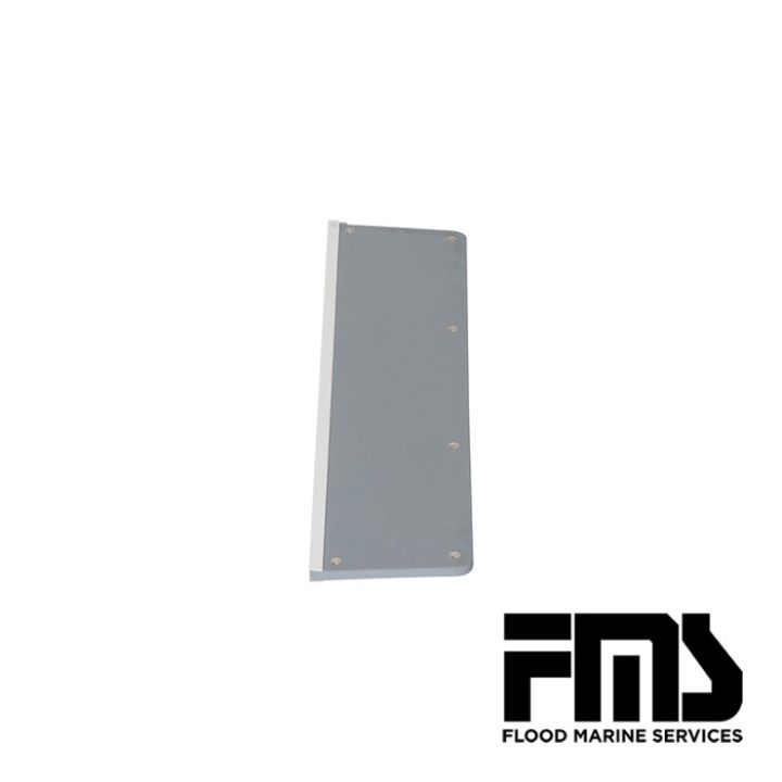 Plywood plate for side casing Nordic, grey, right