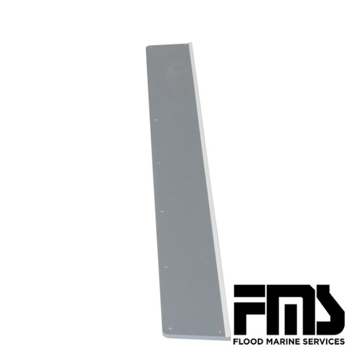 Plywood plate for side casing Nordic, grey, left