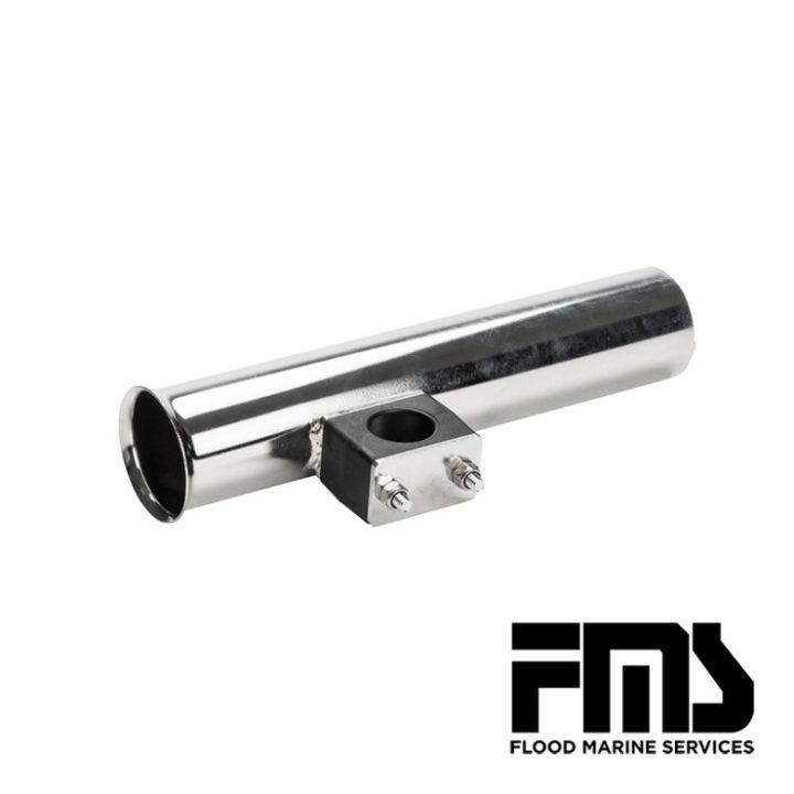 Rod holder, polished -> requires a handrail