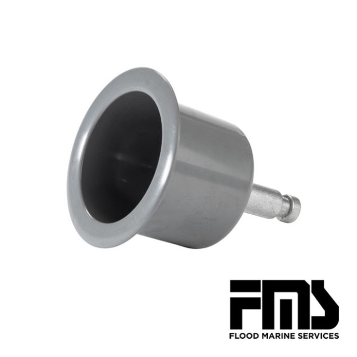 Cup holder to rowlock socket