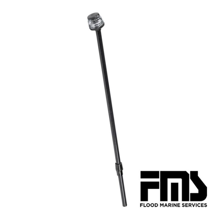 All-round pole light 360° short (boat without stern canopy) black body