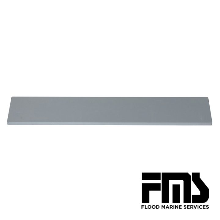 Middle seat, straight, grey 385  (1285/1235x295x21)