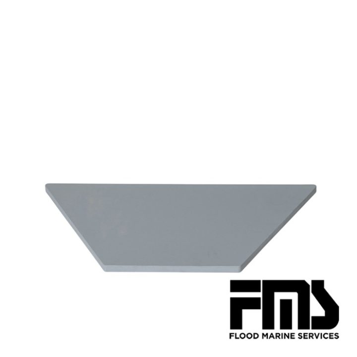 Front seat, straight 385 deeper, grey (790/350x390x18)