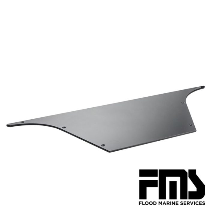 Fore plate under rear seat (400)