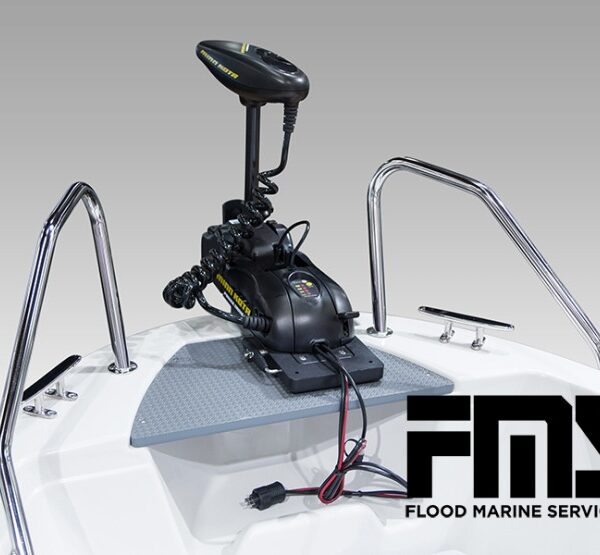 Bowrail (shark fin), pair, polished (445 ym.2016-/450)