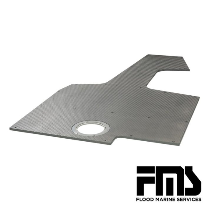 Plywood floor plate + plastic deck hatch 445/450 2015-