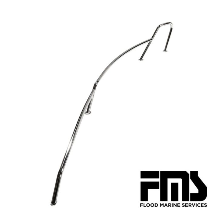 Bow rail, left, polished Nordic 2016 -