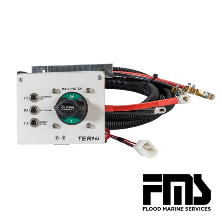 Main switch + battery cabel 475 Twin C, Open FC/480 TC