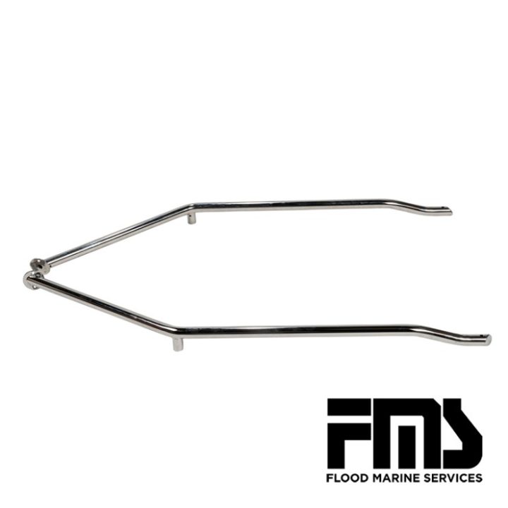 Siderail of windscreen, pair 480 BR
