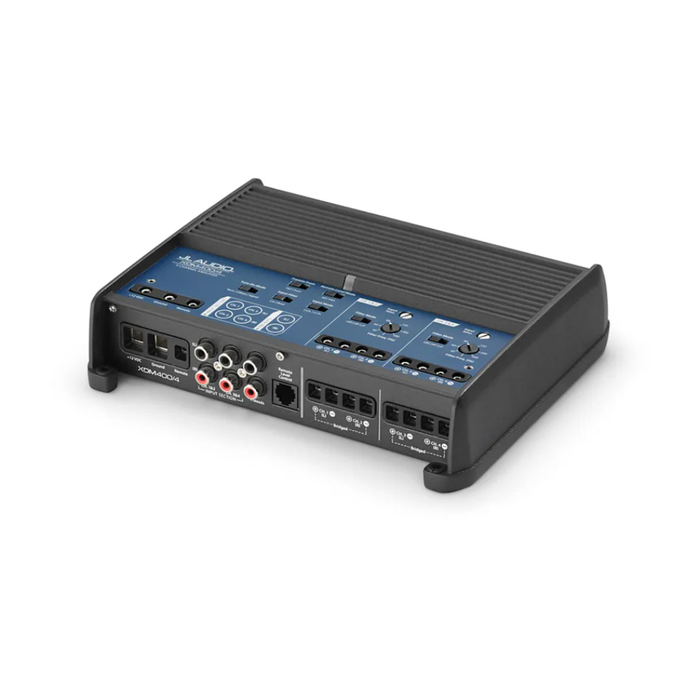 JL Audio XDM Car and Marine Amplifier - 4 Channel - 400W - 12V - Image 4