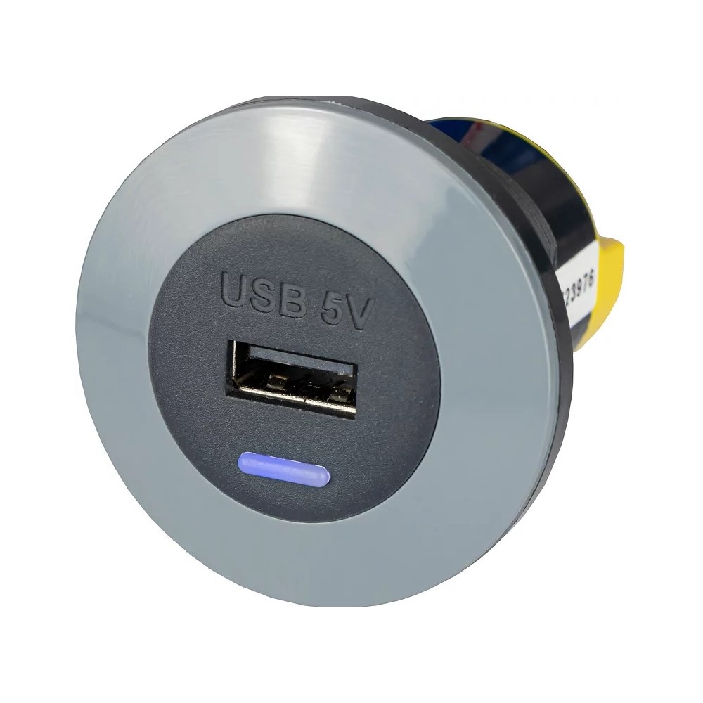 Alfatronix PV65R-AFF IP65 Single USB A Charger – Front Fit