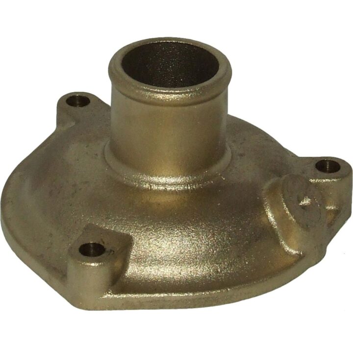 Bowman Straight Brass End Cap for EC Oil Coolers (32mm Outlet)