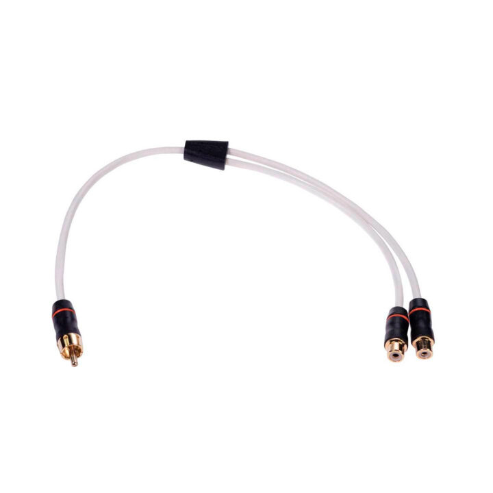 Fusion MS-RCAYF RCA Splitter Cable Male to Dual Female - 0.3m (0.9')