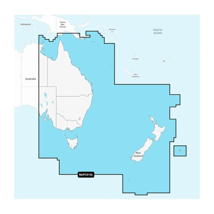 Navionics+ Chart: NAPC015L - Australia East & Central to New Zealand