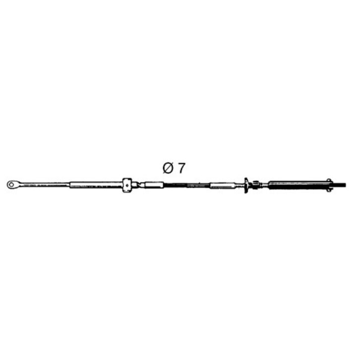 Ultraflex Mach14 OMC Style Control Cable 4.8m (16ft)