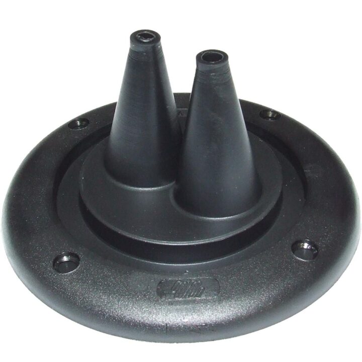 Ultraflex Black Cable Sealing Gaiter (105mm OD / 5mm-8mm Twin Cable)