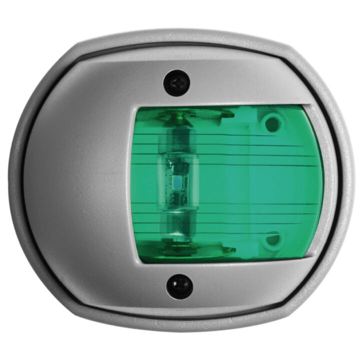 Osculati Grey Compact 12 LED Navigation Light - 112.5° Starboard