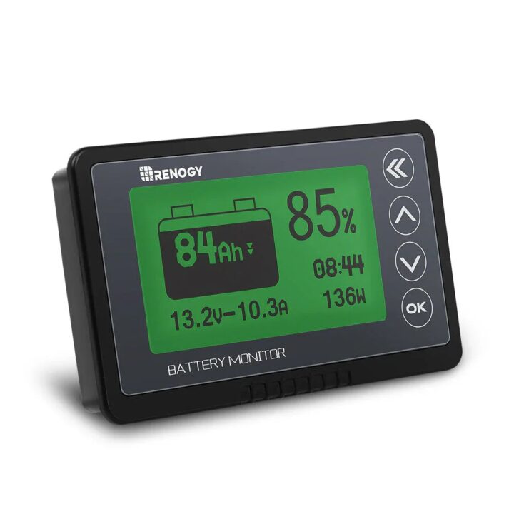 Renogy Core Battery Monitor - Panel Mounted Supplied with Shunt - 500A