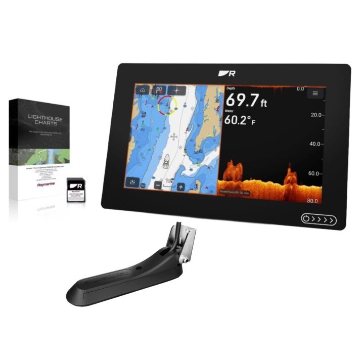 Raymarine Axiom 2 - 9RV RealVision Sonar W-Europe Chart & RV-100 Txd