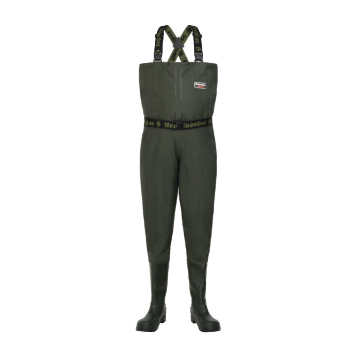 Snowbee Granite PVC Cleated Bootfoot Chest Waders - 10
