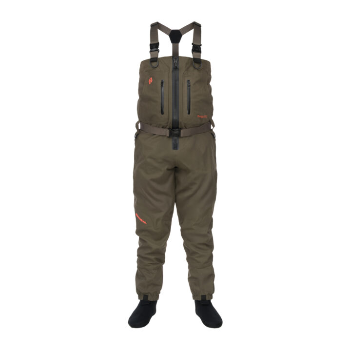 Snowbee Prestige STX2 Zip-Front Stockingfoot Waders - XLK