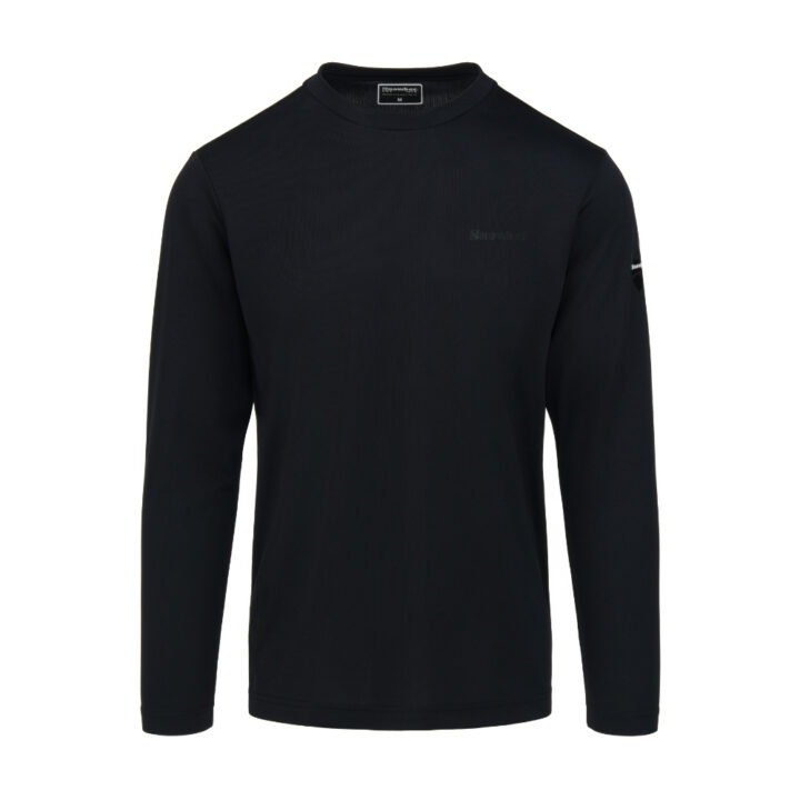 Snowbee Technical Long Sleeve Fishing T-Shirt - Black - XXL