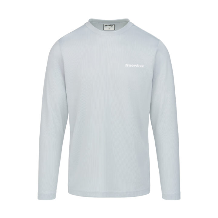 Snowbee Technical Long Sleeve Fishing T-Shirt - Grey - XXL