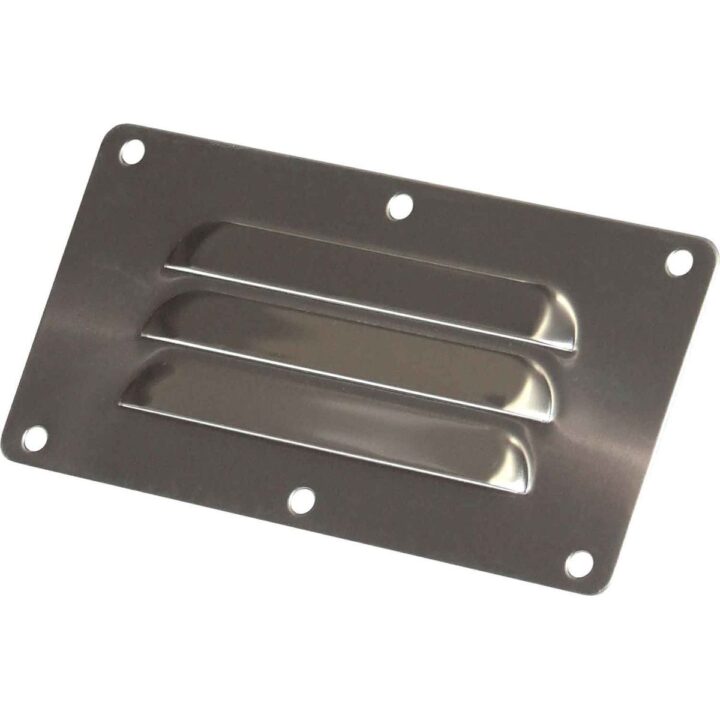Osculati Stainless Steel Louvered Air Vent (127mm x 67mm)