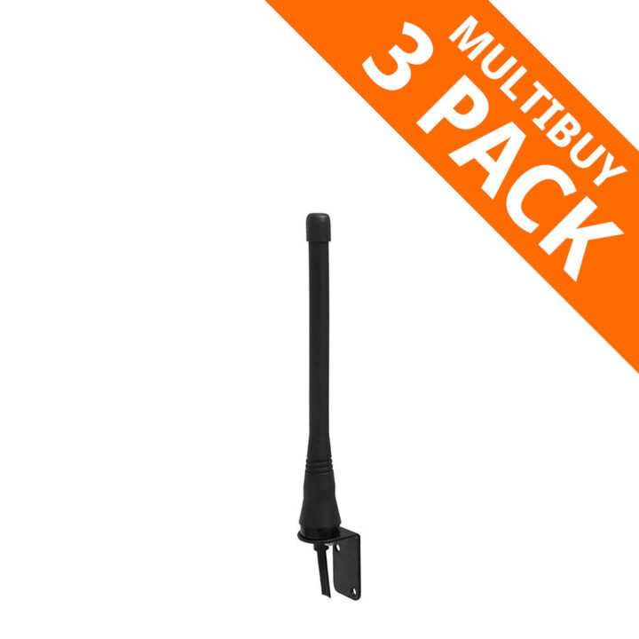 Shakespeare HA156C Unity Gain Helical Stub VHF Ant- 0.15m (3 Pack)