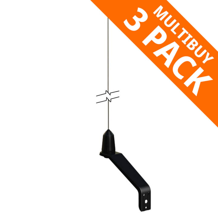 Shakespeare Whipflex S-Steel VHF Whip Ant - 0.9m (Pack of 3)