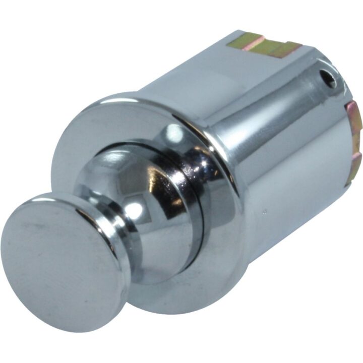 Osculati Knob Latch for Cabinet Doors & Drawers (Chrome Plated Finish)