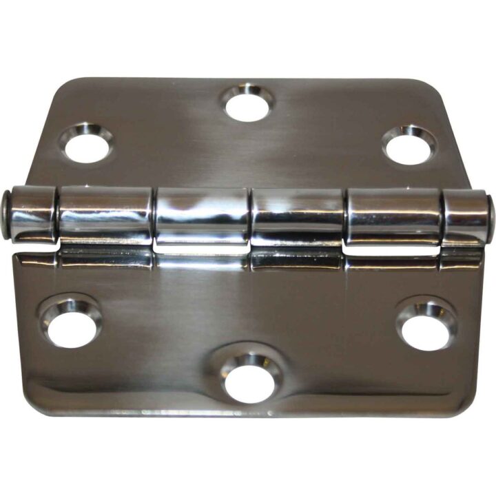 Osculati Stainless Steel Hinge (74mm x 75mm / Standard Pin)