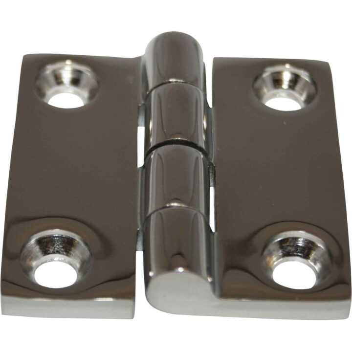 Osculati Stainless Steel Hinge (50mm x 50mm / Protruding Pin)