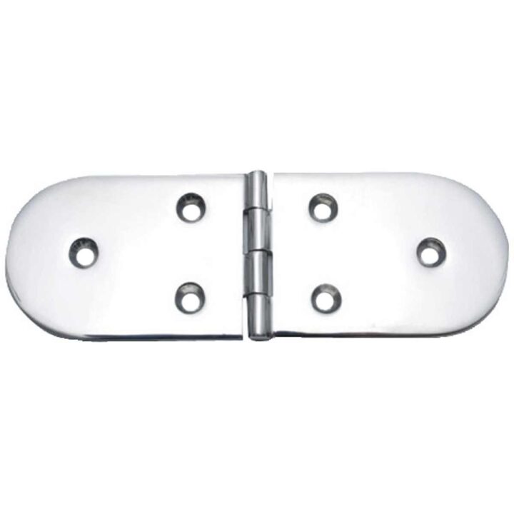 Osculati Stainless Steel 180 Degree Hinge (190 x 65mm / Standard Pin)