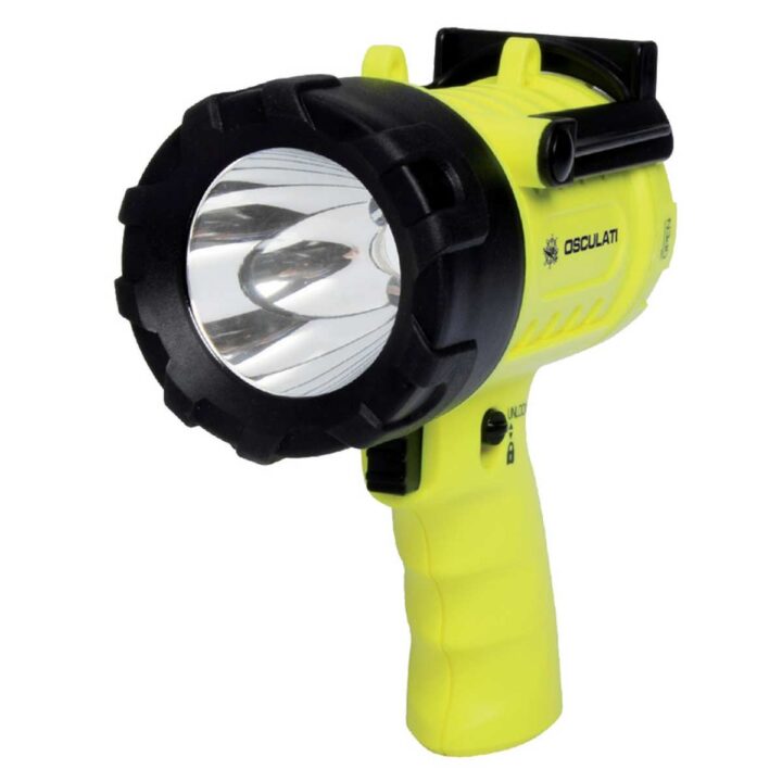 Osculati Extreme Plus Watertight LED Torch Florescent Yellow Case