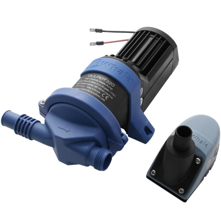 Whale Gulper 320 Waste & Bilge Pump (12V / 19LPM / 19mm or 25mm Hose)