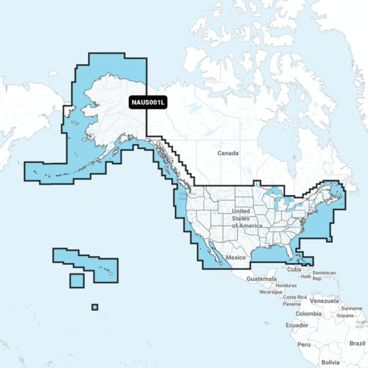 Navionics+ Large Chart: US001L - US & Coastal Canada
