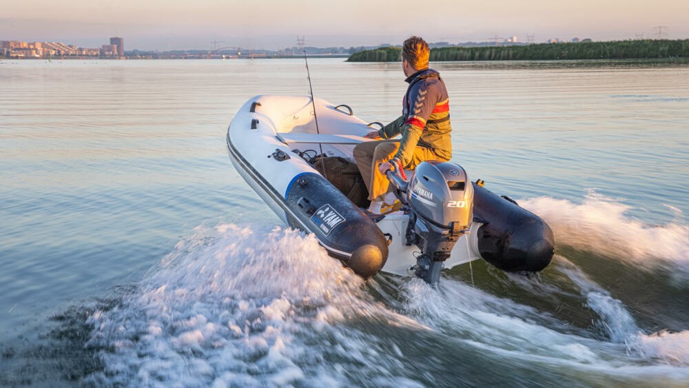 20hp Yamaha outboard engine