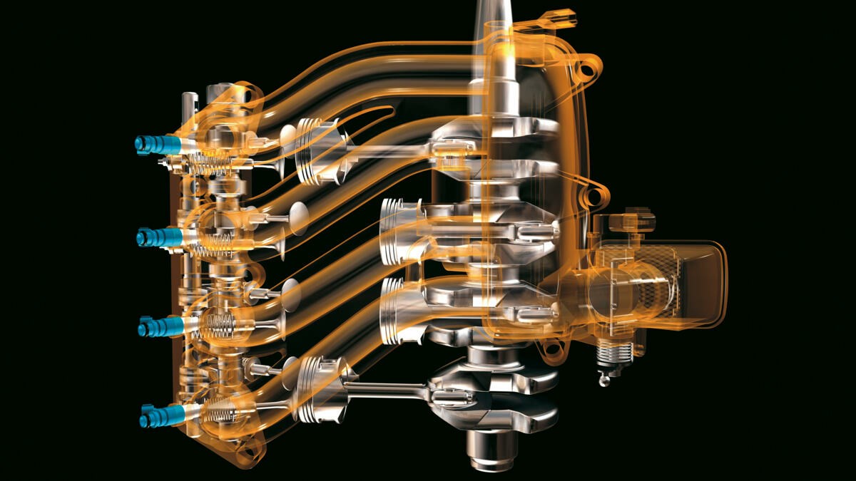 Ultra-smooth 4-cylinder refinement with EFI