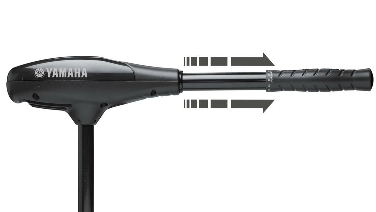 Telescoping tiller