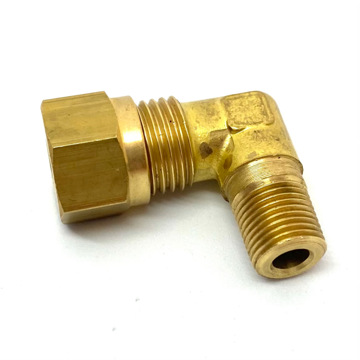 N12 Compression elbow - 1/4" BSP tapered male thread