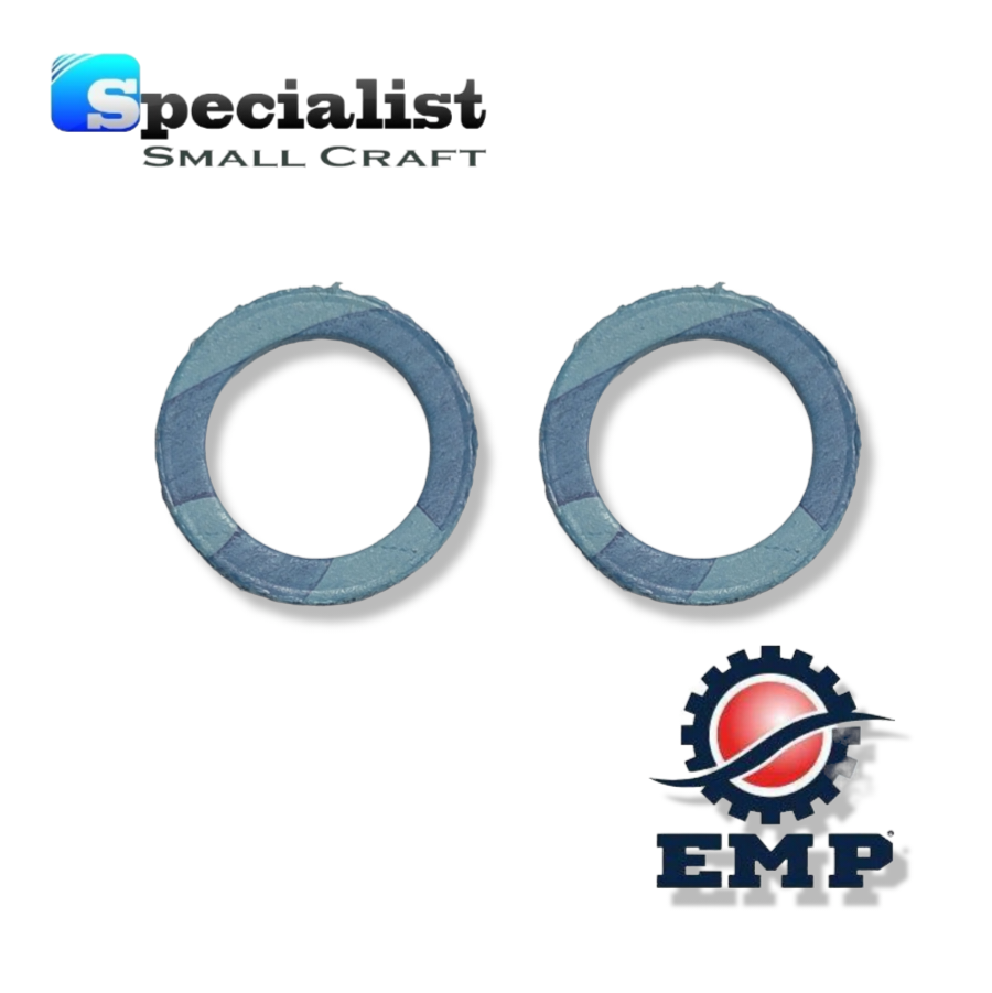 50x 3/8″ ID Lower Unit Oil Drain & Fill Screw Washers for Mercury / Mariner Outboards