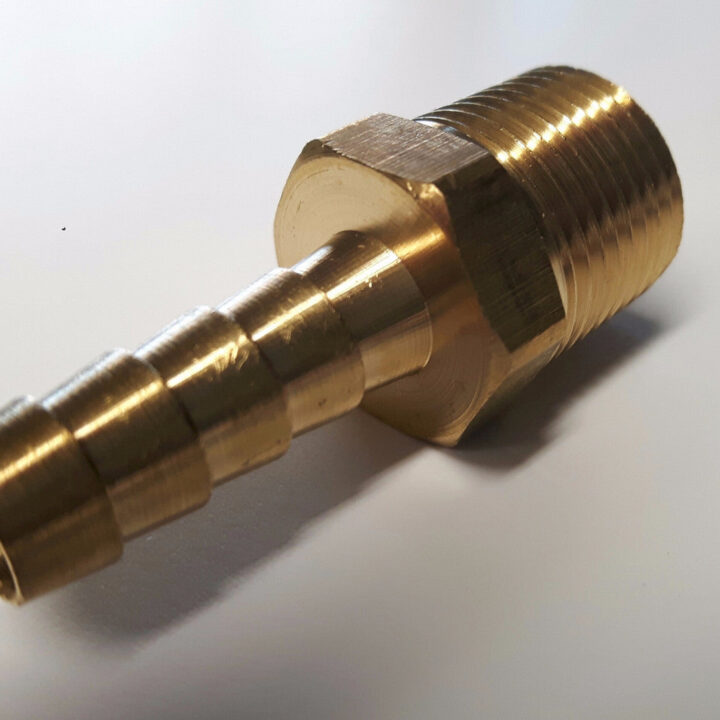 Brass 3/8"NPT - 5/16" Hose Barb