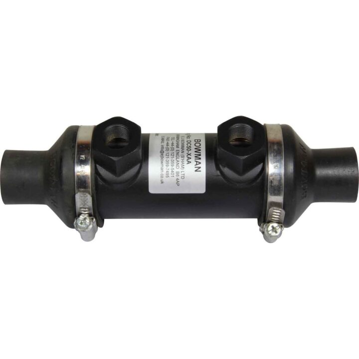 Bowman DC50 Oil Cooler (40HP / 3/8" BSP Oil / 22mm ID Water)