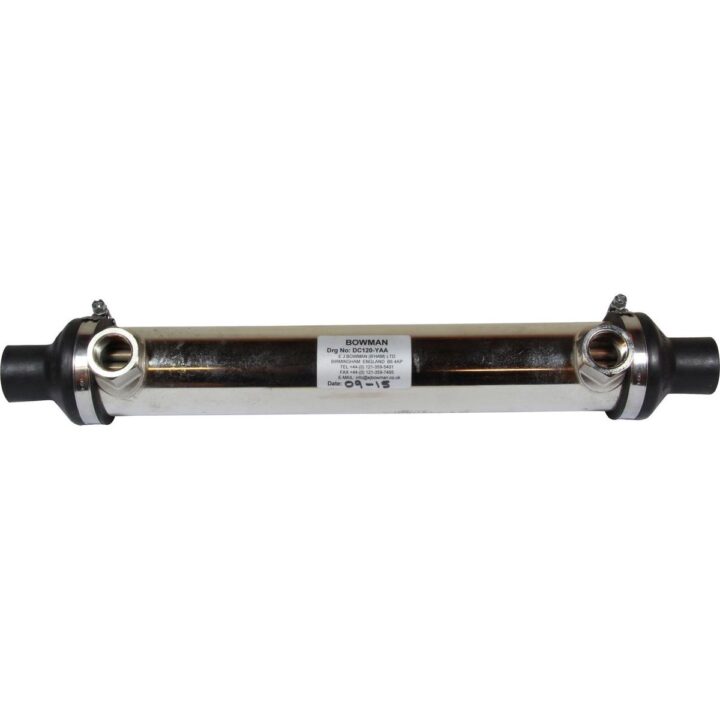Bowman DC120 Oil Cooler (107HP / 1/2" BSP Oil / 22mm ID Water)