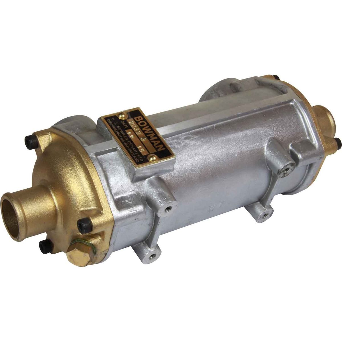 Bowman EC100 Oil Cooler (120HP / 1/2″ BSP Oil / 32mm ID Water)